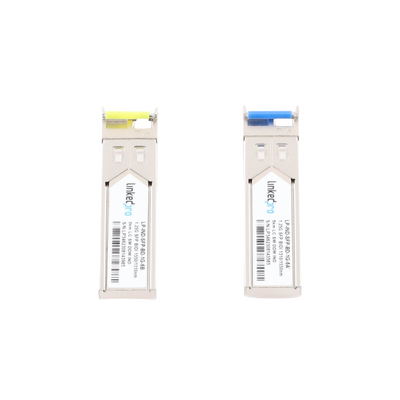 Transceptores Ópticos Industriales Bidireccionales SFP (Mini-Gbic) / Monomodo 1310 & 1550 nm / 1.25 Gbps / 1000BASE-BX / C...