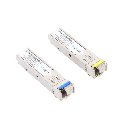 Transceptores Ópticos Industriales Bidireccionales SFP (Mini-Gbic) / Monomodo 1310 & 1550 nm / 1.25 Gbps / 1000BASE-BX / C...