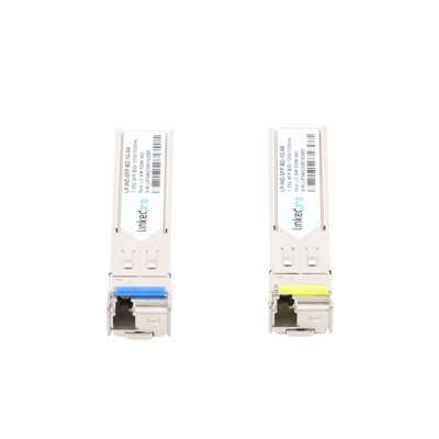Transceptores Ópticos Industriales Bidireccionales SFP (Mini-Gbic) / Monomodo 1310 & 1550 nm / 1.25 Gbps / 1000BASE-BX / C...
