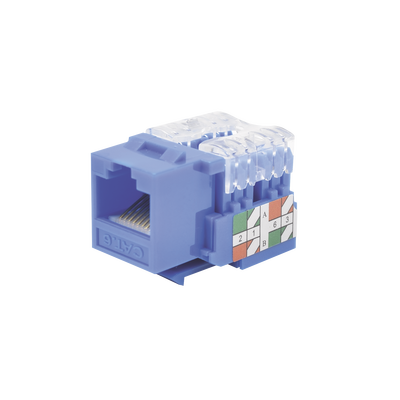 Módulo Jack 110 Cat6, Keystone para Faceplate - Color Azul - LINKEDPRO BY EPCOM