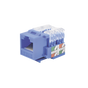 Módulo Jack 110 Cat6, Keystone para Faceplate - Color Azul | SIERRA STORE