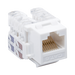 Módulo Jack Keystone Cat6 con Terminación 110 (Punchdown) para Faceplate - Color Blanco LINKEDPRO BY EPCOM - Vista 2