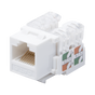 Módulo Jack Keystone Cat6 con Terminación 110 (Punchdown) para Faceplate - Co...