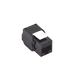 Módulo Jack Keystone Cat6 (Toolless), con Terminación en Ángulo 180 - Color Negro, Compatible con Faceplate y Patchpanel L...
