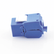 Módulo Jack Keystone Cat6 (Toolless), con Terminación en Ángulo 180 Grados Color Azul, Compatible con Faceplate y Patchpan...