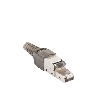 Plug RJ45 Blindado Categoría 6A - Sin Herramienta, para Terminación en Campo LINKEDPRO BY EPCOM - Vista 2