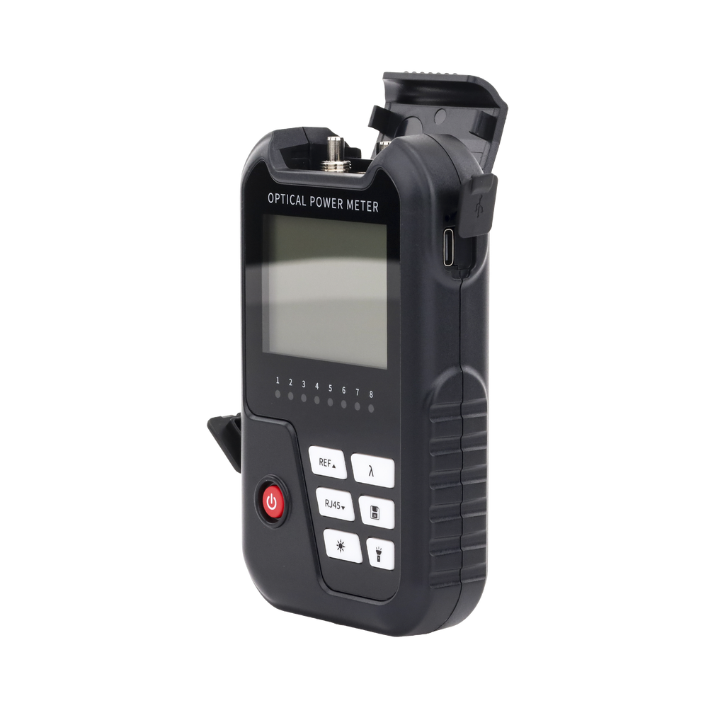 LINKEDPRO BY EPCOM LP-M-OPM-LR - Medidor de Potencia Óptica / Rango -50dBm a 26dBm / Detector InGaAs 800-1700nm / VFL 2mW 650nm / | SIERRA STORE