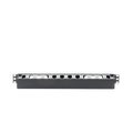 Organizador de Cables Horizontal de 1U para Rack de 19", Fabricado en Polímero Resistente a Deformaciones y Rayones - LINK...