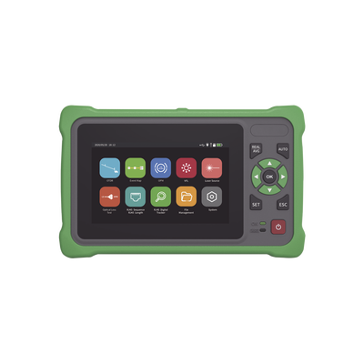 OTDR Touch para Pruebas en los Enlaces de Fibra Óptica / Longitudes de Onda 1310nm y 1550nm / Función VFL 10mW / Función O...