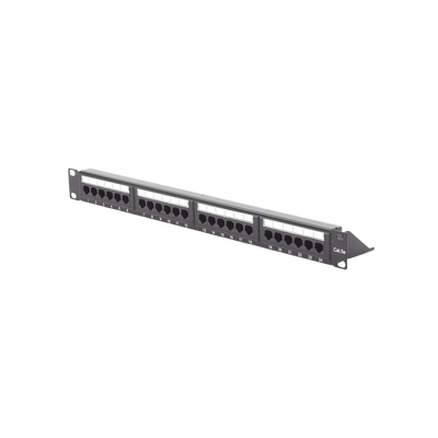 Panel de Parcheo de Impacto (110) UTP de 24 Puertos Cat5e, 19 Pulgadas con Barra para Organizar Cable LINKEDPRO BY EPCOM -...