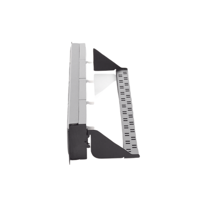 Panel de Parcheo de Impacto (110) UTP de 24 Puertos Cat5e, 19 Pulgadas con Barra para Organizar Cable LINKEDPRO BY EPCOM -...