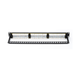 Panel de Parcheo de Impacto (110) UTP de 24 Puertos Cat6A, 19 Pulgadas (48.26 cm), con Barra para Organizar Cables y Espac...