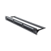 Panel de Parcheo de Impacto (110) UTP de 24 Puertos Cat6A, 19 Pulgadas (48.26 cm), con Barra para Organizar Cables y Espac...