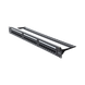 Panel de Parcheo de Impacto (110) UTP de 24 Puertos Cat6A, 19 Pulgadas (48.26 cm), con Barra para Organizar Cables y Espac...