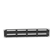 Panel de Parcheo de Impacto (110) UTP de 48 Puertos Cat6, 19 Pulgadas (48.26 cm), 2U, con Barra para Organizar Cable LINKE...