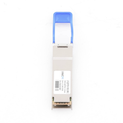 Transceptor Óptico QSFP28 (Mini-Gbic) / Monomodo 1310 nm / 100 Gbps / 100GBASE-LR4 / Conectores LC/UPC Dúplex / DDM / Hast...