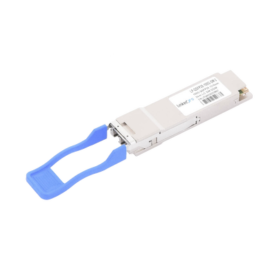 Transceptor Óptico QSFP28 (Mini-Gbic) / Monomodo 1310 nm / 100 Gbps / 100GBASE-LR4 / Conectores LC/UPC Dúplex / DDM / Hast...