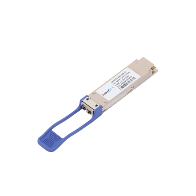 Transceptor Óptico QSFP+ (Mini-Gbic) / Monomodo 1310 nm / 40 Gbps / 40GBASE-LR4 / Conectores LC/UPC Dúplex / DDM / Hasta 1...