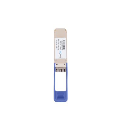 Transceptor Óptico QSFP+ (Mini-Gbic) / Monomodo 1310 nm / 40 Gbps / 40GBASE-LR4 / Conectores LC/UPC Dúplex / DDM / Hasta 1...