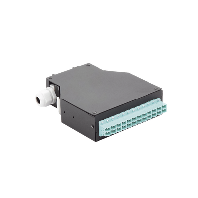Distribuidor de Fibra Óptica para Riel Din, 12 Acopladores LC/UPC Duplex Multimodo con Charola de Empalme LINKEDPRO BY EPC...