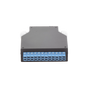 Distribuidor de Fibra Óptica Para Riel Din, 12 Acopladores LC/UPC Duplex Mono...