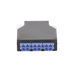 Distribuidor de Fibra Óptica para Riel Din, 6 Acopladores SC/UPC Duplex Monomodo con Charola de Empalme - LINKEDPRO BY EPCOM