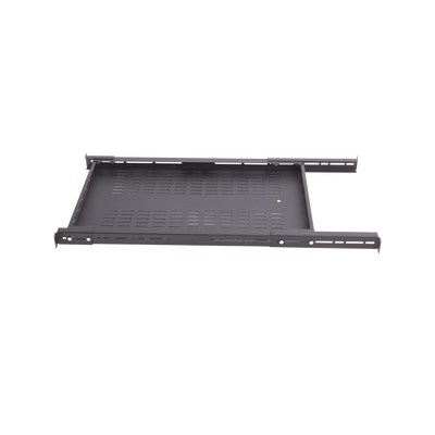 Charola Ventilada para Soportar Equipos en Rack, Profundidad Ajustable de 495 a 965 mm, 1U, Color Negro LINKEDPRO BY EPCOM...