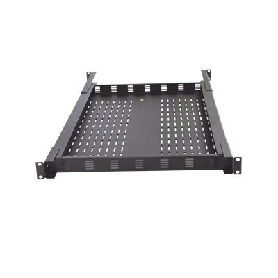 Charola Ventilada para Soportar Equipos en Rack, Profundidad Ajustable de 495 a 965 mm, 1U, Color Negro LINKEDPRO BY EPCOM...