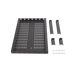 Charola Ventilada para Soportar Equipos en Rack, Profundidad Ajustable de 495 a 965 mm, 1U, Color Negro LINKEDPRO BY EPCOM...