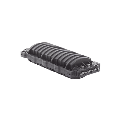 Caja de Distribución de Fibra Óptica Horizontal, hasta 96 Empalmes, Exterior IP68, 3 Puertos de Entrada y Salida LINKEDPRO...