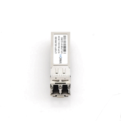 Transceptor Óptico SFP+ (Mini-Gbic) / Multimodo 850 nm / 10 Gbps / 10GBASE-SR / Conectores LC/UPC Dúplex / DDM / Hasta 550...