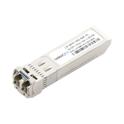Transceptor Óptico SFP+ (Mini-Gbic) / Monomodo 1310 nm / 10 Gbps / 10GBASE-LR / Conectores LC/UPC Dúplex / DDM / Hasta 10 ...