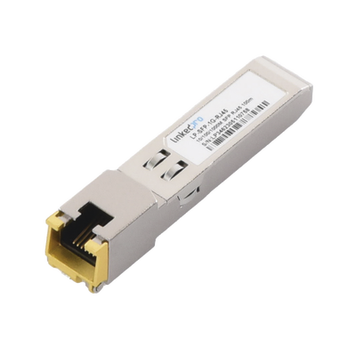 Transceptor Óptico SFP a RJ45 / Auto negociación 10/100/1000 Mbps / Conector RJ45 / 1000BASE-T / Distancia de hasta 100 m....