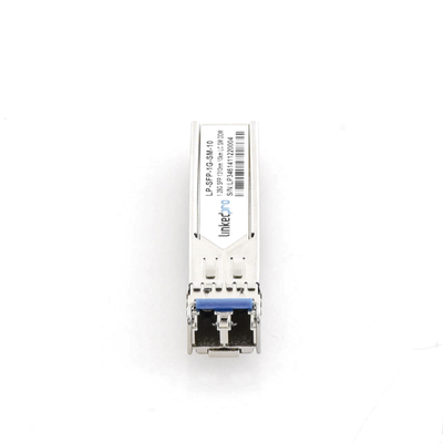 Transceptor Óptico SFP (Mini-Gbic) / Monomodo 1310 nm / 1.25 Gbps / 1000BASE-LX / Conectores LC/UPC Dúplex / DDM / Hasta 1...