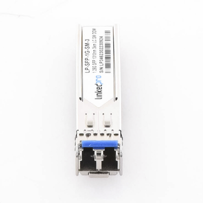 Transceptor Óptico SFP (Mini-Gbic) / Monomodo 1310 nm / 1.25 Gbps / 1000BASE / Conectores LC/UPC Dúplex / DDM / Hasta 3 km...