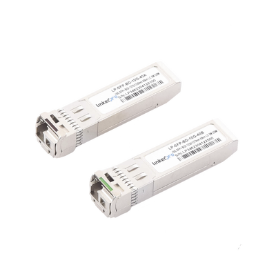 Transceptores Ópticos Bidireccionales SFP+ (Mini-Gbic) / Monomodo 1270 & 1330 nm / 10 Gbps / 1000BASE-BX / Conector LC/UPC...