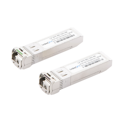 Transceptores Ópticos Bidireccionales SFP+ (Mini-Gbic) / Monomodo 1270 & 1330 nm / 10 Gbps / 10GBASE-BX / Conector LC/UPC ...