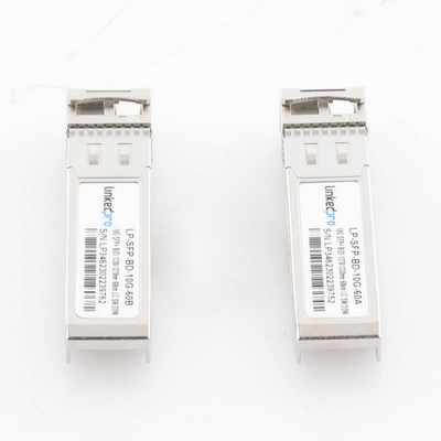 Transceptores Ópticos Bidireccionales SFP+ (Mini-Gbic) / Monomodo 1270 & 1330 nm / 10 Gbps / 10GBASE-BX / Conector LC/UPC ...
