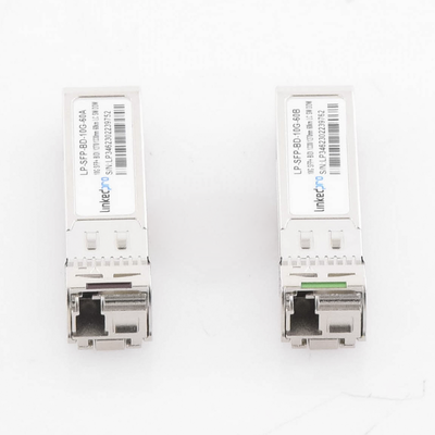 Transceptores Ópticos Bidireccionales SFP+ (Mini-Gbic) / Monomodo 1270 & 1330 nm / 10 Gbps / 10GBASE-BX / Conector LC/UPC ...