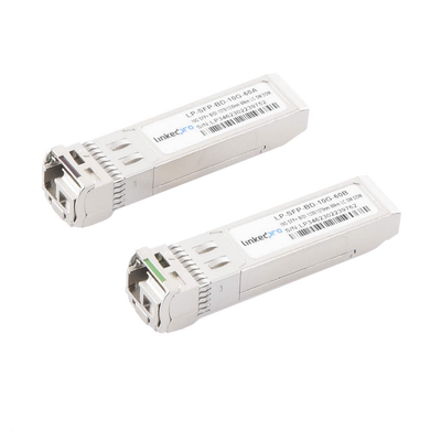 Transceptores Ópticos Bidireccionales SFP+ (Mini-Gbic) / Monomodo 1270 & 1330 nm / 10 Gbps / 10GBASE-BX / Conector LC/UPC ...