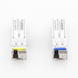 Transceptores Ópticos Bidireccionales SFP (Mini-Gbic) / Monomodo 1310 & 1550 nm / 1.25 Gbps / 1000BASE-BX / Conector LC/UP...