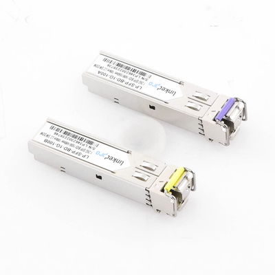 Transceptores Ópticos Bidireccionales SFP (Mini-Gbic) / Monomodo 1490 & 1550 nm / 1.25 Gbps / 1000BASE-BX / Conector LC/UP...