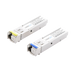Transceptores Ópticos Bidireccionales SFP (Mini-Gbic) / Monomodo 1310 & 1550 nm / 1.25 Gbps / 1000BASE-BX / Conector LC/UP...