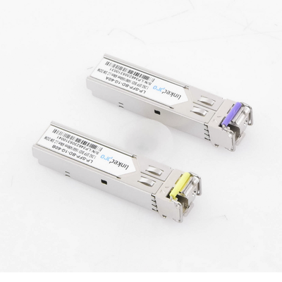Transceptores Ópticos Bidireccionales SFP (Mini-Gbic) / Monomodo 1490 & 1550 nm / 1.25 Gbps / 1000BASE-BX / Conector LC/UP...