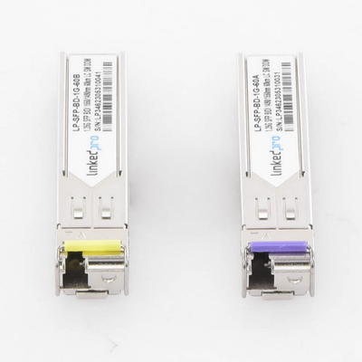 Transceptores Ópticos Bidireccionales SFP (Mini-Gbic) / Monomodo 1490 & 1550 nm / 1.25 Gbps / 1000BASE-BX / Conector LC/UP...