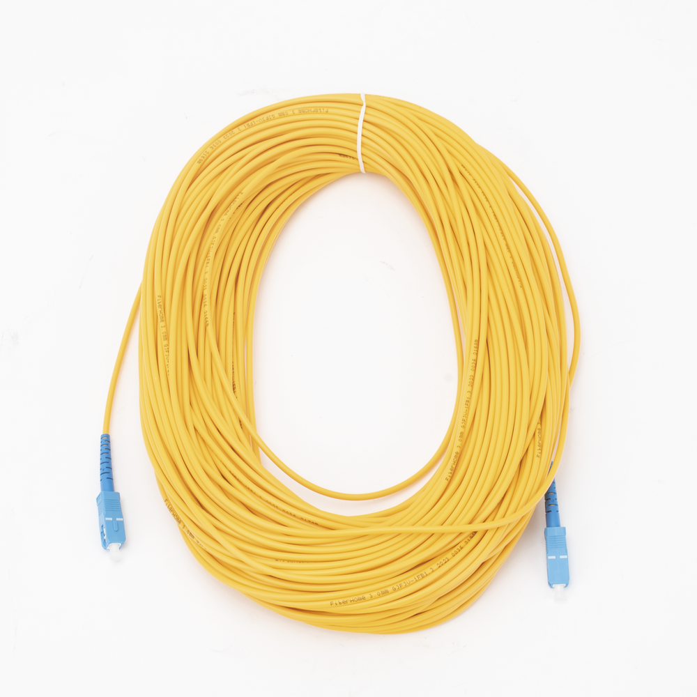 LINKEDPRO BY EPCOM LPSM3SCUSCUS60 - Jumper de Fibra Óptica Monomodo / SC/UPC-SC/UPC / Simplex / 60 m (196.85 pies) / Forro PVC 3 mm | SIERRA STORE