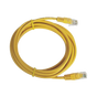 Cable de Parcheo UTP Cat5e - 7.0 Metros (22.97 Pies) - Amarillo | SIERRA STORE