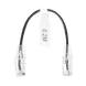 Cable de Parcheo Slim UTP Cat6 - 20 cm (7.87 Pulgadas) Negro Diámetro Reducido (28 AWG) - LINKEDPRO BY EPCOM