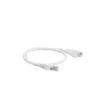 Cable de Parcheo UTP Cat6 - 0.5 Metros (1.64 Pies) - Blanco | SIERRA STORE