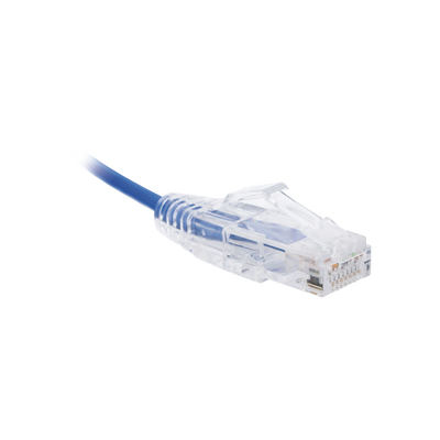 Cable de Parcheo Slim UTP Cat6 - 1 Metro (3.28 Pies), Azul, Diámetro Reducido (28 AWG) LINKEDPRO BY EPCOM - Vista 2